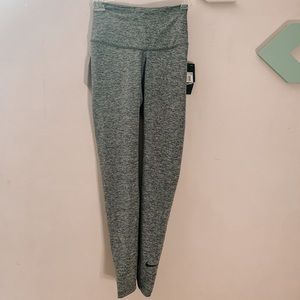 nike grey heather leggings